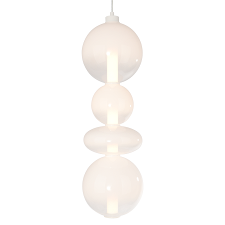 Pendul Milagro Daphne LED 36W 4619lm 3000K 230V White Metal & Sticlă IP20 [1]