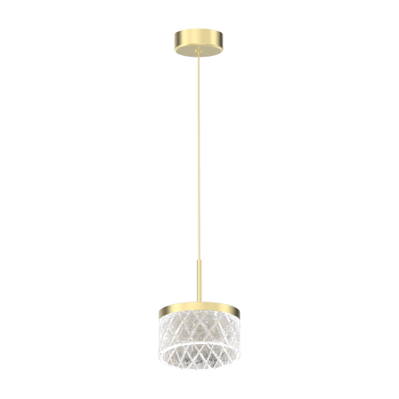 ILUMINAT - Pendul Milagro Elegance LED 9W 500lm 4000K 230V Gold Metal & Acril IP20