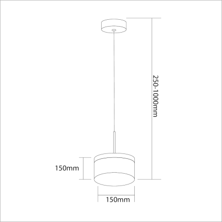 Pendul Milagro Elegance LED 9W 500lm 4000K 230V Gold Metal & Acril IP20 [3]