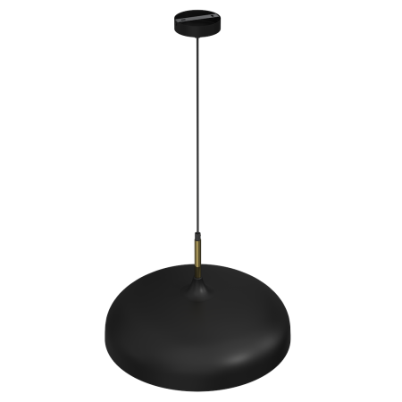 Pendul Milagro Lincoln  1xE27 60W   230V/50Hz Black & Gold Metal IP20 [6]