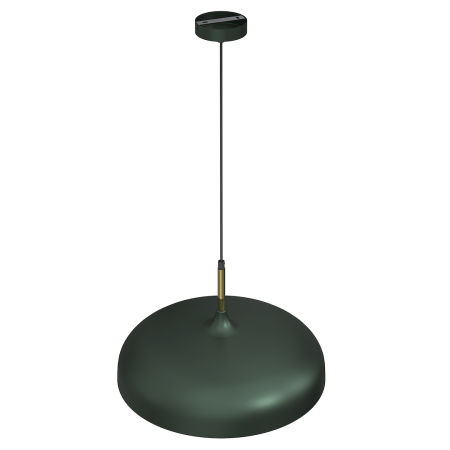 Pendul Milagro Lincoln  1xE27 60W   230V/50Hz Green & Gold Metal IP20 [1]