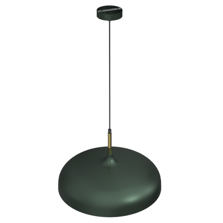 Pendul Milagro Lincoln  1xE27 60W   230V/50Hz Green & Gold Metal IP20 [6]