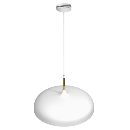 Pendul Milagro Lincoln  1xE27 60W   230V/50Hz White & Gold Metal IP20 [1]