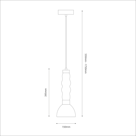 Pendul Milagro Lucco LED 13W 1478lm 3000K 230V Chihlimbar Metal & Sticla IP20 [4]