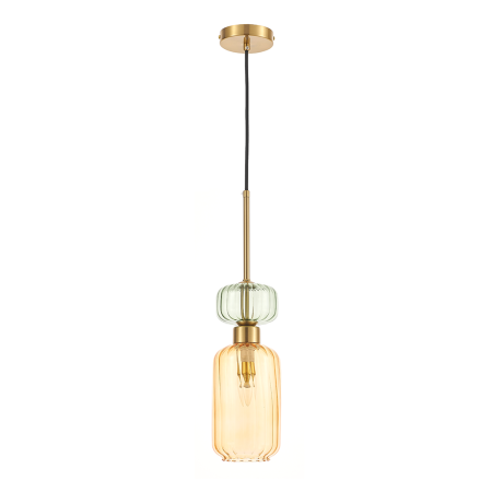 Pendule - Pendul Milagro Molly E14 1xE14   230V Chihlimbar Metal & Sticlă IP20