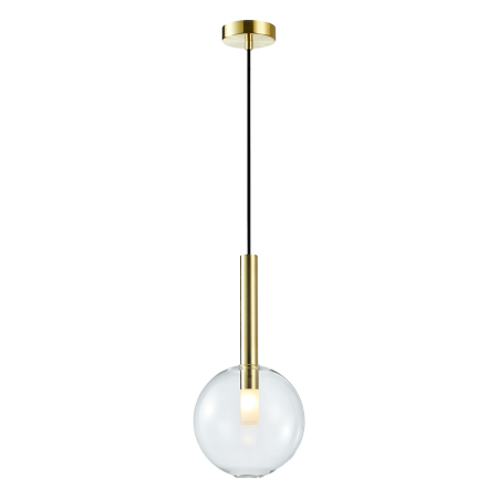 Moderne - Pendul Milagro Niko  1xG9 max 9W   230V/50Hz Gold Metal & Sticla IP20
