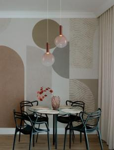 Pendul NOSTOS Nova Luce 9009102 LED 6 W, 754 lm, 3000K IP20 Pink Gold [4]