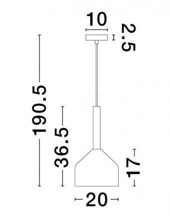 Pendul Nova Luce AMELIA G9 1x5W   Sandy Gold & Clear Glass IP20 [3]