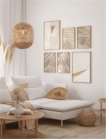 Pendul Nova Luce BOLA 9586526 E27 1x12W    Dried Water Hyacinth Black Fabric W ire & Base   IP20 [1]