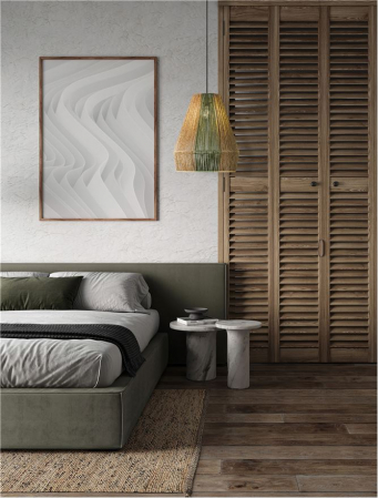 Pendul Nova Luce DENA 9586603 Natural & Green Rope Sandy Black Steel Base E27 1x12W IP20 [1]