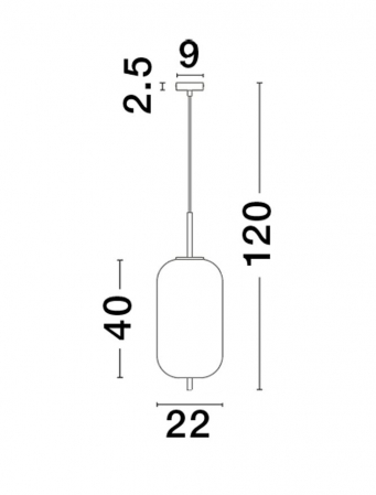 Pendul Nova Luce LATO E27 1x12W   Brass Gold Metal & Smoky Glass Black Fabric Wire IP20 [2]