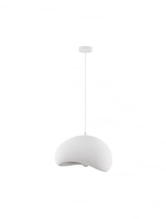 Pendul Nova Luce AERE 9002660 E27 1x12W Polyurethane & Resin Sandy White IP20
