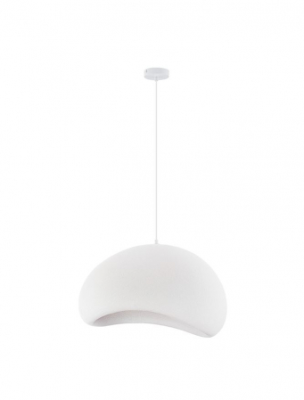 Pendul Nova Luce AERE 9002662 E27 1x12W Polyurethane & Resin Sandy White IP20