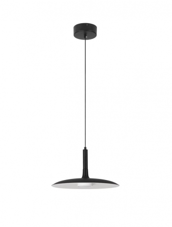 Pendul Nova Luce LUSU 9501212 LED 12W 3000K 900lm Matt Black Steel & Resin Acrylic   IP20 [1]