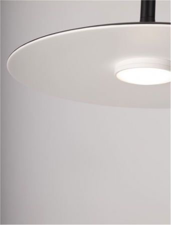 Pendul Nova Luce LUSU 9501213 LED 16W 3000K 1100lm Matt Black Steel & Resin Acrylic   IP20 [3]