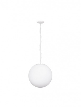 Moderne - Pendul Nova Luce NEVOSO E27 1x12W   Opal Glass & White Metal IP20
