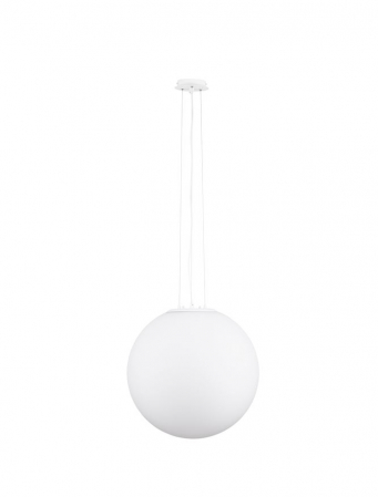 Pendul Nova Luce NEVOSO E27 1x12W   Opal Glass & White Metal IP20