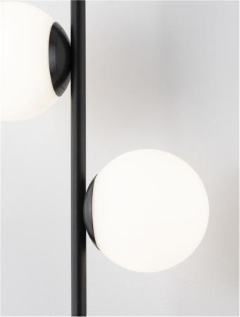 9061436 Pendul Nova Luce NUVOLE LED 16W 800lm 3000K Aluminium & Opal Glass Sandy Black Nedimabil IP20 [2]