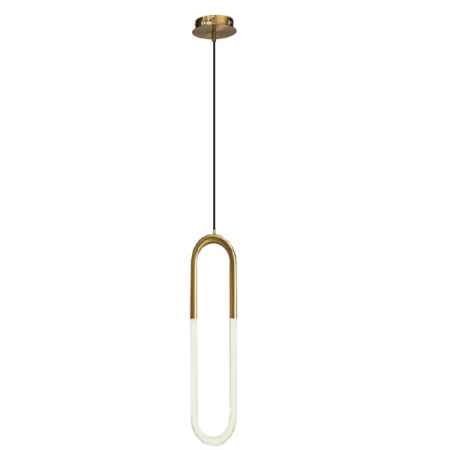 Pendule - Pendul OEM ARAL LED 12W 936lm 3000K Metal Gold 140x600mm IP20