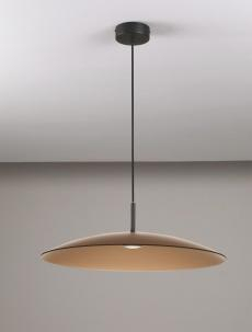 Pendul Nova Luce POLIFEMO 9620141 Brown Glass & Sandy Black Metal LED 17W 858lm 3000K IP20 [1]