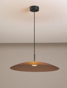Pendul Nova Luce POLIFEMO 9620141 Brown Glass & Sandy Black Metal LED 17W 858lm 3000K IP20 [3]