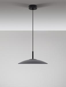 Lustre - Pendul Nova Luce POLIFEMO 9620144 Smoke Glass & Sandy Black Metal LED 13W 438lm 3000K IP20