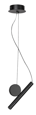 Pendul Rabalux Alaric LED 3W 250lm 3000K metal aluminiu negru alb IP20 [1]