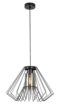 ILUMINAT - Pendul Rabalux Emerencia E27 E27 1x MAX 40W   metal black stil industrial 230V, 50Hz IP20 72372