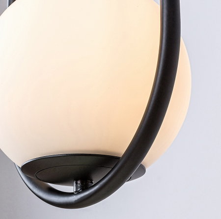 Pendul Rabalux Ghita E27 E27 2x MAX 20W metal black stil modern, IP20 72029 [2]