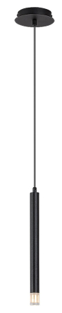 Pendule - Pendul Rabalux Ramira G9 1x MAX 5W  metal acril negru IP20