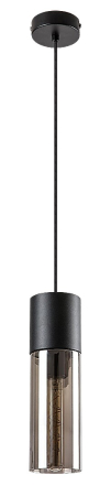 Pendul Rabalux Ronno E27 E27 1x MAX 25W metal black stil modern, IP20 72051 [1]