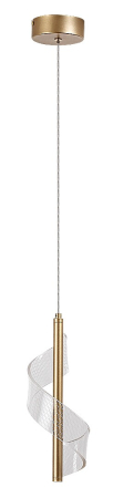 Pendul Rabalux Zofrael LED 6W 550lm 3000K metal gold stil, IP20 72414 [1]