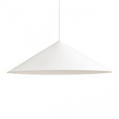 Pendul REDO KONOS 01-3030 E27 1x42W    Aluminiu Alb Mat IP20