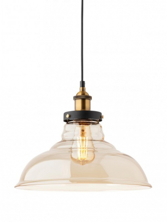 Pendul SMARTER SAVILLE 01-1003 E27 1x42W Metal Negru/Bronz Antic IP20