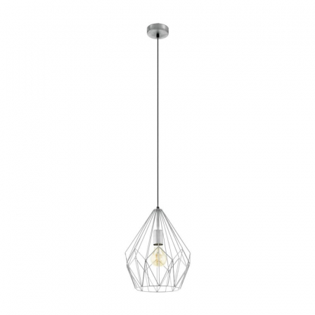 BLACK FRIDAY 2024 - Pendul Vintage EGLO Carlton 49935, E27 60W, Gri