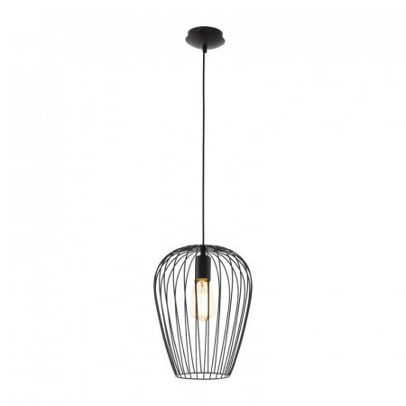 BLACK FRIDAY - Pendul Vintage EGLO Newtown 49472, E27 60W, Negru