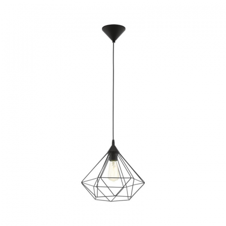 BLACK FRIDAY - Pendul Vintage EGLO Tarbes 94188, E27 60W, Negru