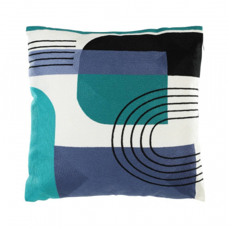 Pernă EGLO BERHALA 420287 Green Petrol Blue White 36%Cotton/65%Poliester 450x450x110  [3]