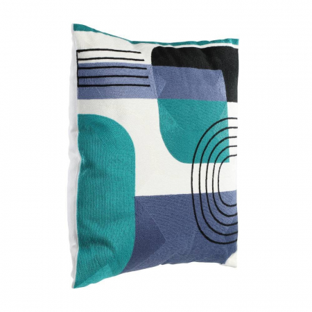 DECORATIUNI - Pernă EGLO BERHALA 420287 Green Petrol Blue White 36%Cotton/65%Poliester 450x450x110 