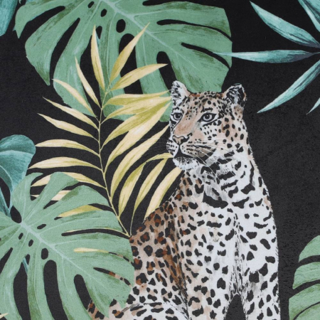 Pernă EGLO MOBARA 420281 Black Multicolor Poliester 450x450x110 Tropical Leopard [2]