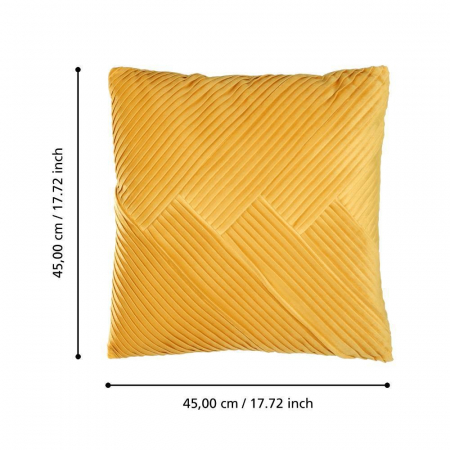 Pernă EGLO SHOURA 420263 Yellow Poliester 450x450x110  [4]