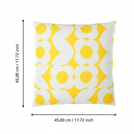 Pernă EGLO TSUNAN 420245 White Yellow 450x450x110 [4]