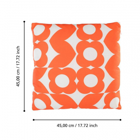 Pernă EGLO TSUNAN 420247 White Orange Red 450x450x110 [4]