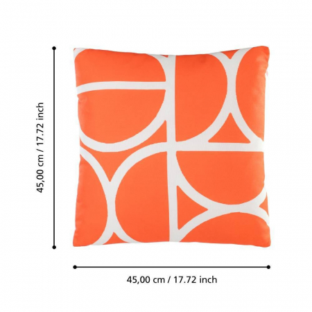 Pernă EGLO TSUNAN 420251 Orange Red White 450x450x110 [4]