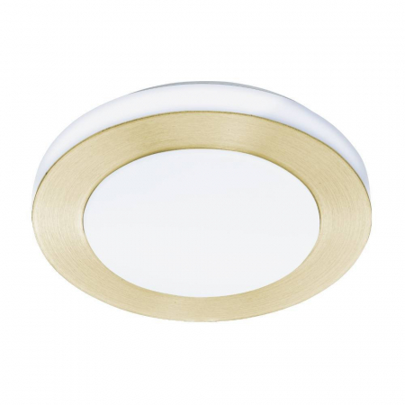BLACK FRIDAY - Plafoniera/Aplica EGLO LED CARPI, LED, 3X2,7W,Otel, Alama periata, Alb, IP44