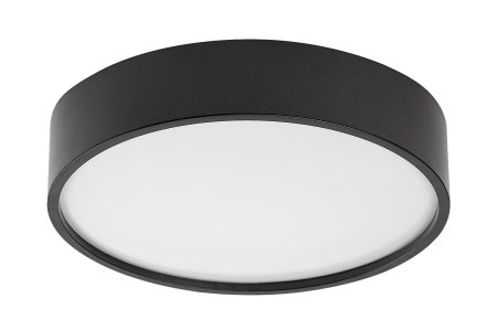Plafoniera baie cu senzor Rabalux Larcia LED 19W 1000lm 4000K plastic black stil modern, IP44 75011 [1]