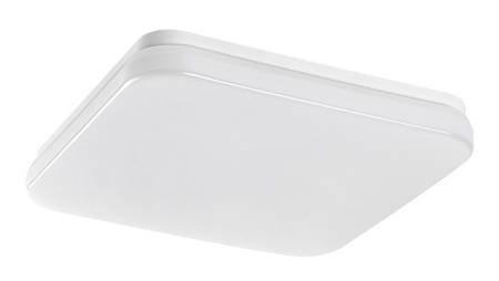 Plafoniera baie cu senzor Rabalux Lowar LED 18W 1150lm 3000K plastic white stil modern, IP44 77137 [1]