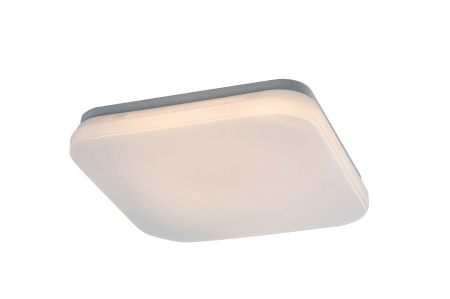 Plafoniera baie cu senzor Rabalux Lowar LED 18W 1150lm 4000K plastic white stil modern, IP44 77138 [1]