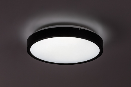 Plafoniera baie Rabalux Alenzo LED 12W 780lm 3000, 4000, 6000 plastic black stil tehnic 230V, 50Hz IP44 71435 [2]