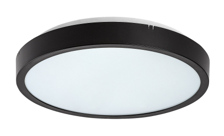 ILUMINAT - Plafoniera baie Rabalux Alenzo LED 12W 780lm 3000, 4000, 6000 plastic black stil tehnic 230V, 50Hz IP44 71435